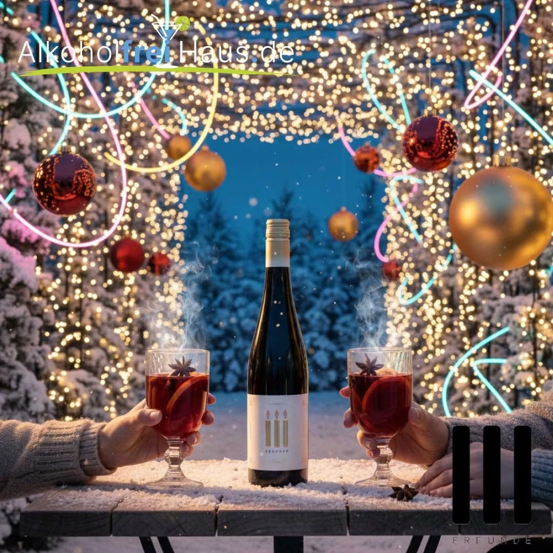 III Freunde Glüh Null- alkoholfreie Glühwein Alternative