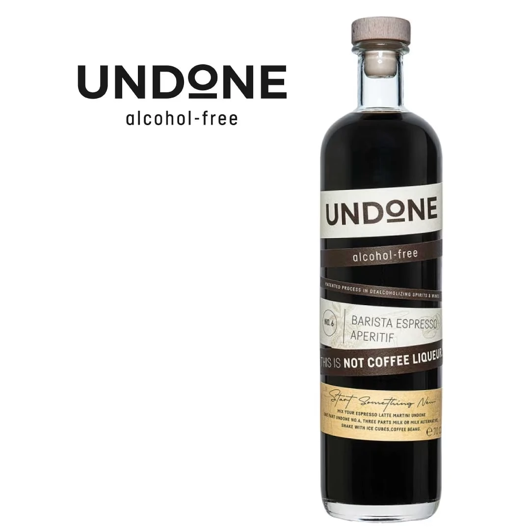 UNDONE NO. 6 Barista Espresso Aperitif | NOT COFFEE LIQUEUR
