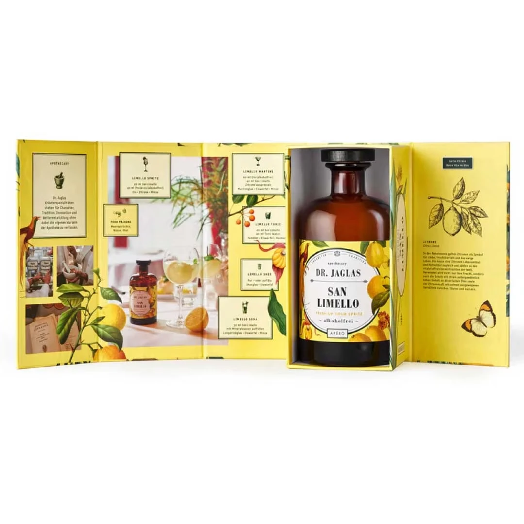 Dr. Jaglas San Limello mit Geschenkbox