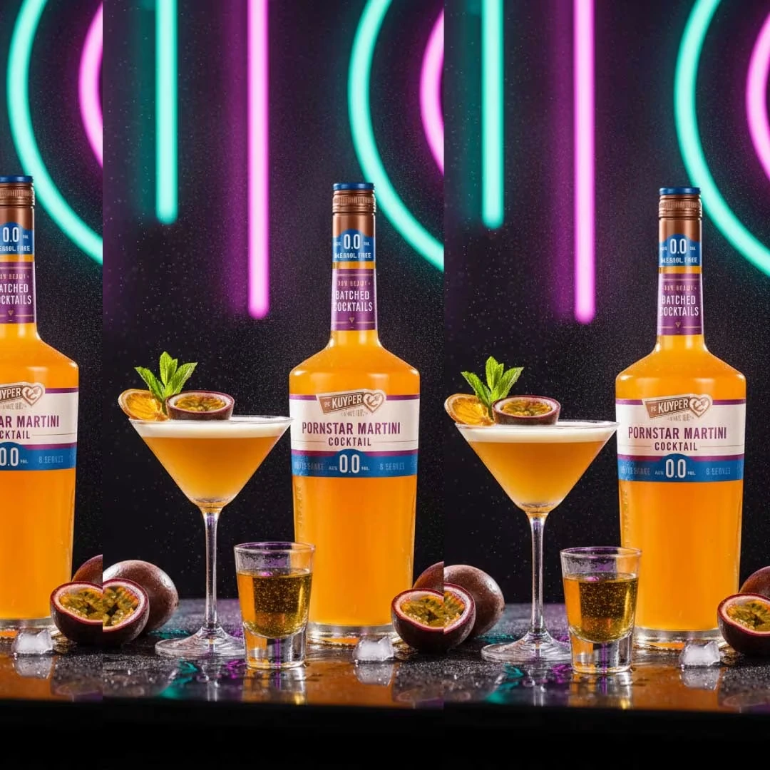Pornstar Martini alkoholfreifertig gemixt