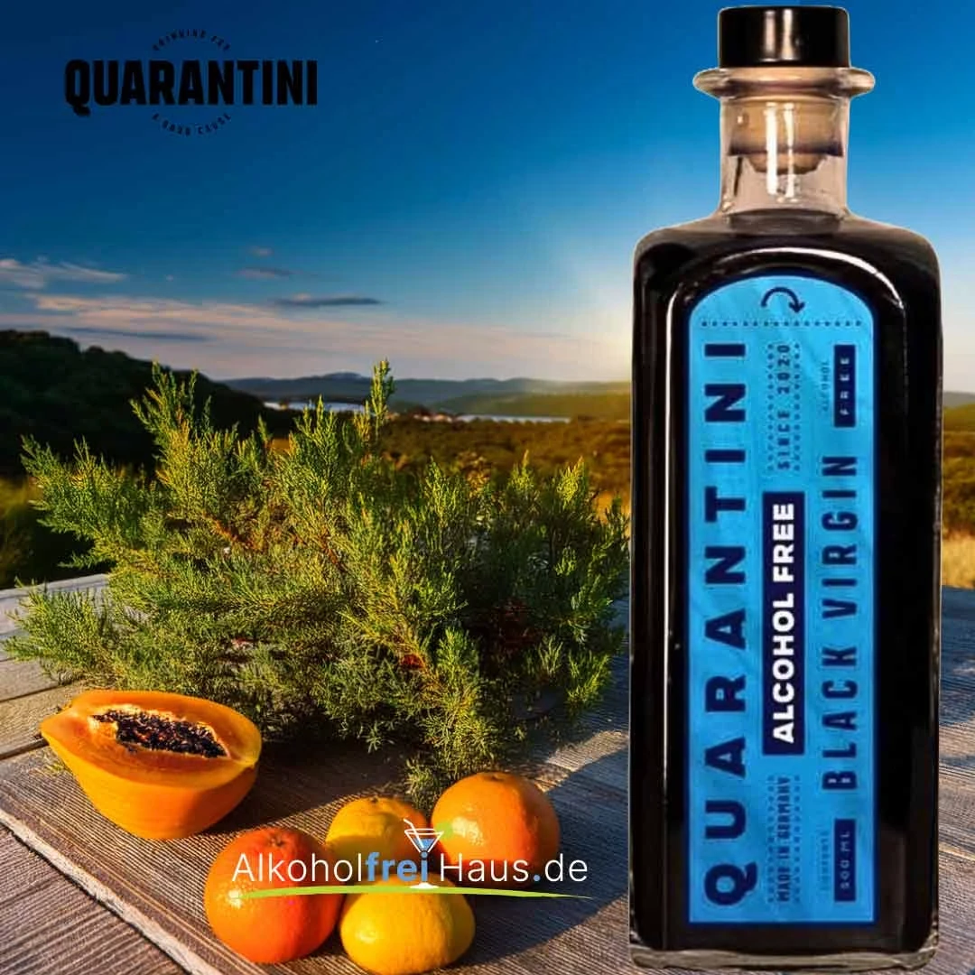 Quarantini black virgin alkoholfrei