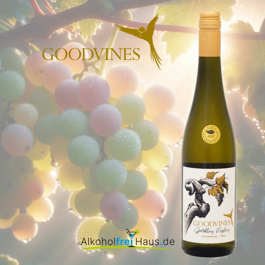 Goodvines Sparkling Riesling alkoholfrei 0,75l