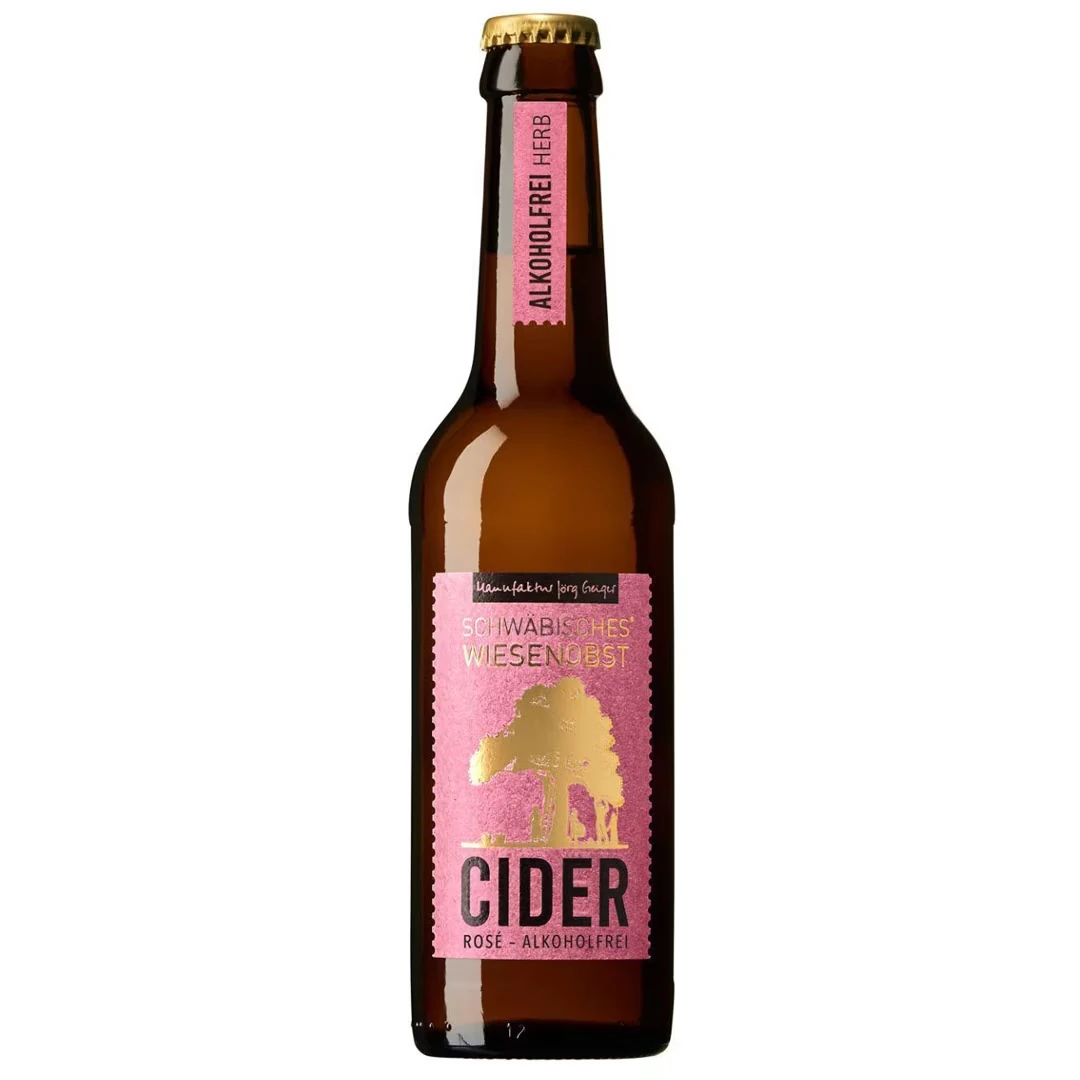Geiger WiesenObst Cider Rosé | alkoholfrei