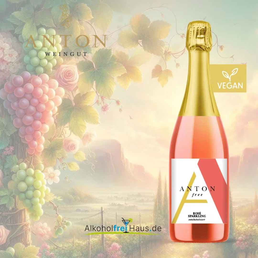 alkoholfreier Sekt, rosé sekt alkoholfrei, anton alkoholfrei, anton sekt alkoholfrei