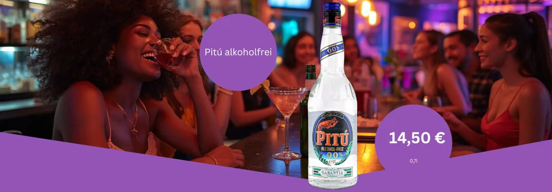 Alkoholfreie Spirituosen - Pitú Alkoholfrei