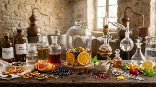 Alkoholfreie Aperitifs Herstellungsverfahren