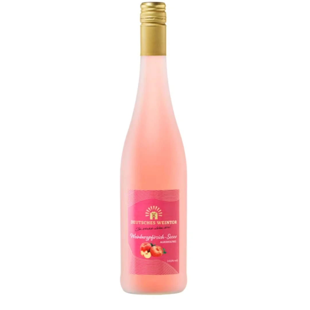 Weinbergpfirsich Secco alkoholfrei