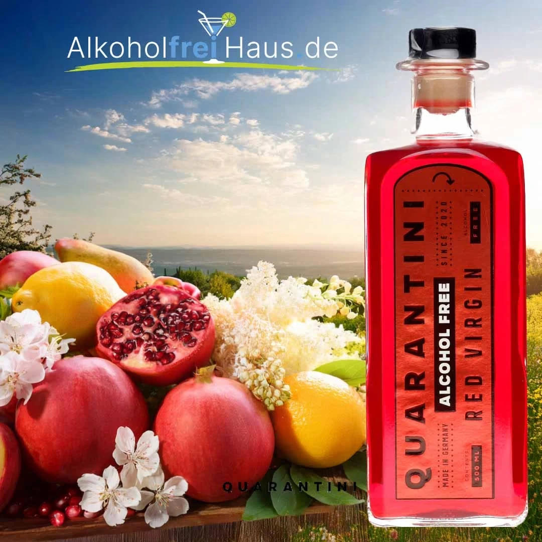 Quarantini red virgin alkoholfrei