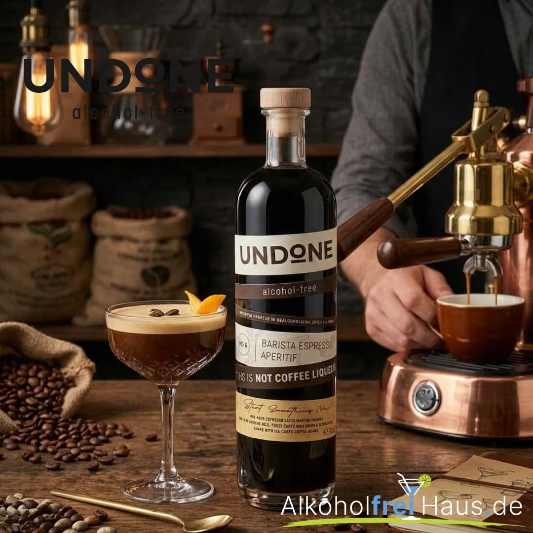 UNDONE NO. 6 Barista Espresso Aperitif | NOT COFFEE LIQUEUR