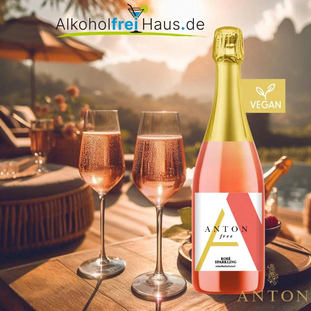 alkoholfreier Sekt, rosé sekt alkoholfrei, anton alkoholfrei, anton sekt alkoholfrei