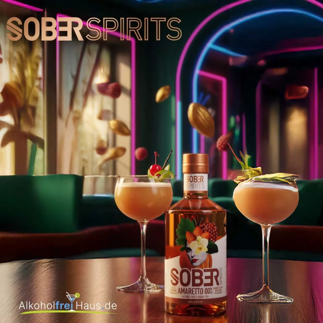 Sober Spirits Amaretto 0,0% alkoholfrei
