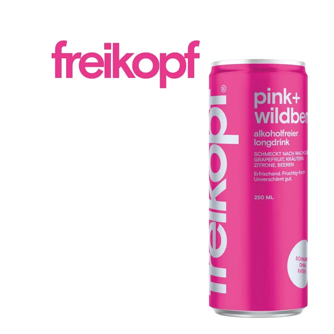 FREIKOPF pink+wildberry ToGo