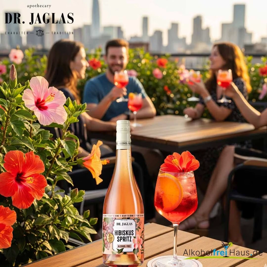 Dr. Jaglas Hibiskus Spritz ready to drink