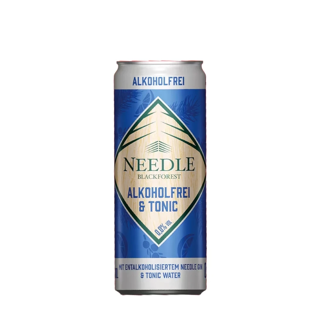 gin tonic alkoholfrei, needle gin alkoholfrei, needle gin tonic in der dose, gin tonic alkoholfrei dose