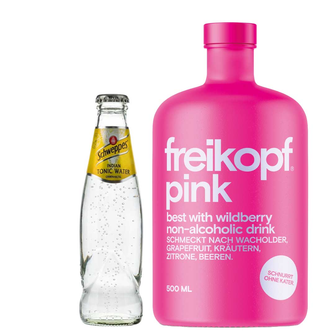 freikopf Geschenkbox mit Pink